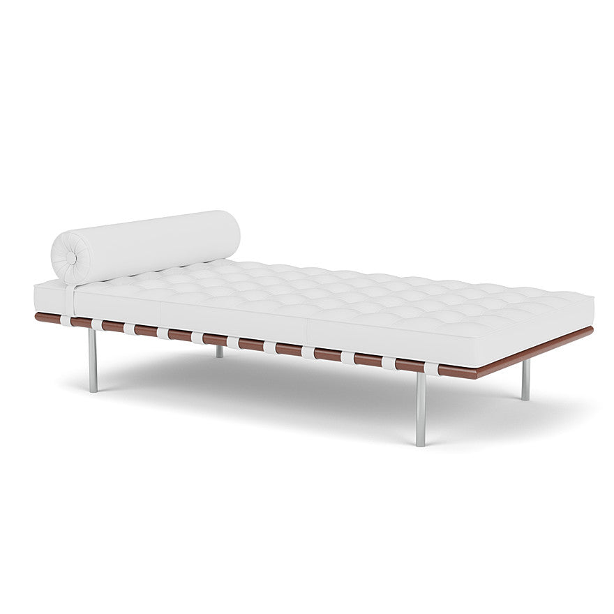 Barcelona® - Tufted Upholstered Leather Day Bed by Knoll