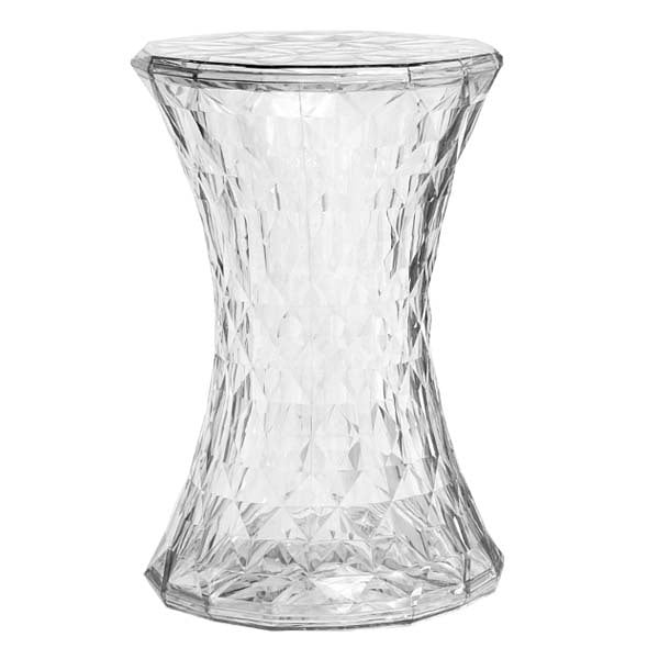 Stone stool by Kartell #clear #