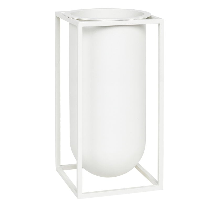 Kubus Lolo vase by Audo Copenhagen #white #