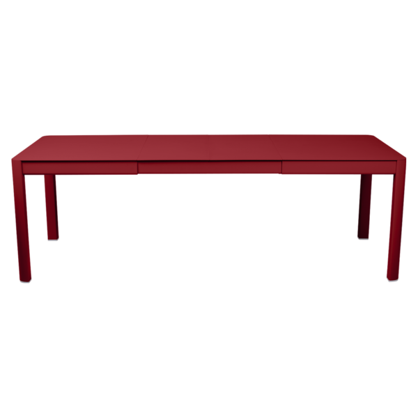 RIBAMBELLE TABLE WITH 2 EXTENSIONS 149/234 X 100 CM by Fermob #POPPY