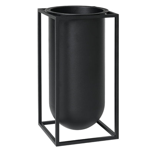 Kubus Lolo vase by Audo Copenhagen #black #