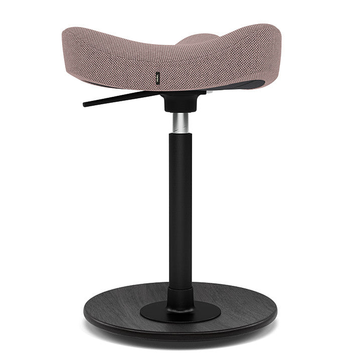 Move™ Compact - Rocker ergonomic office stool in wood and fabric (Upholstery Material - Re-Wool) by Varier Furniture