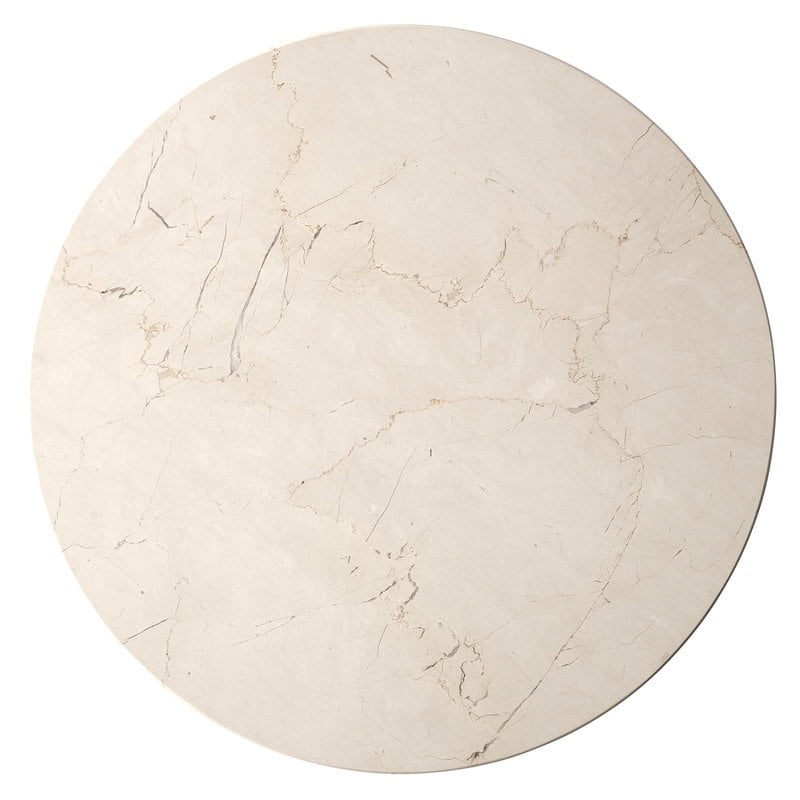 Marble top for Androgyne table by Audo Copenhagen #white #