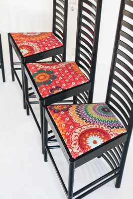 292 Chairs by Charles Rennie Mackintosh for Cassina, Italy, 1990s, Set of 6-ZFJ-1179070