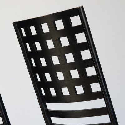 292 Chairs by Charles Rennie Mackintosh for Cassina, Italy, 1990s, Set of 6-ZFJ-1179070