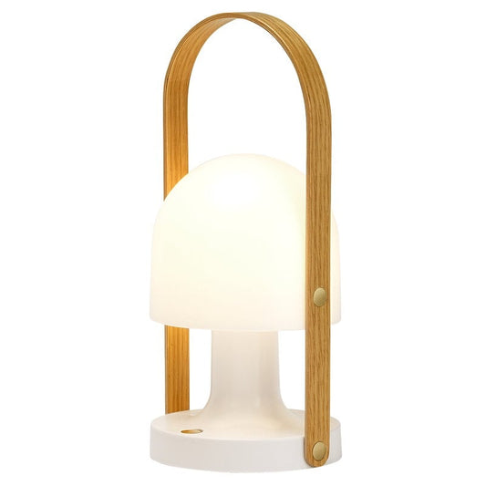 FollowMe Plus lamp by Marset #white - oak #