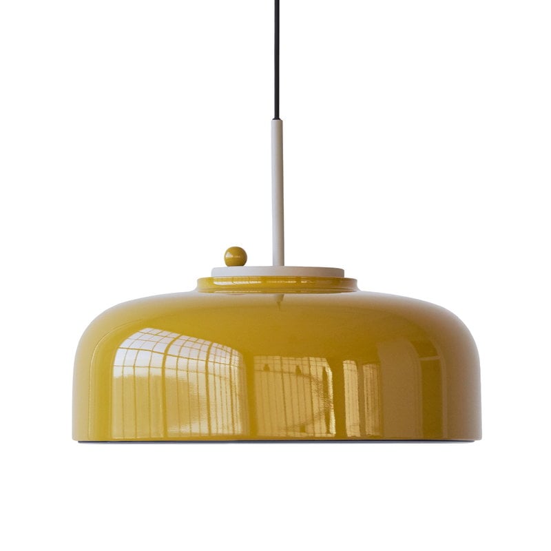 Podgy pendant by PLEASE WAIT to be SEATED #turmeric yellow #