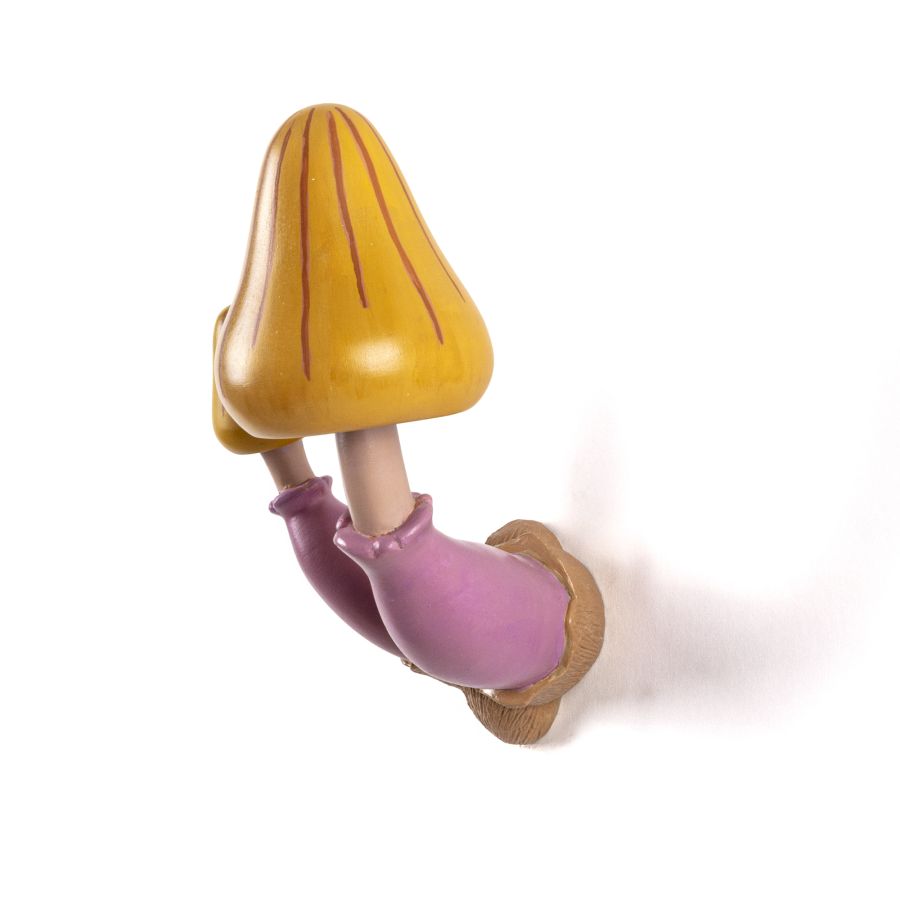 Resin coat hangers Hangers Mushroom #2 by Seletti #Coloured