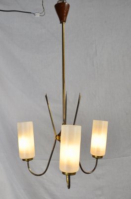 3-Arm Ceiling Lamp, 1950s-ROJ-655322