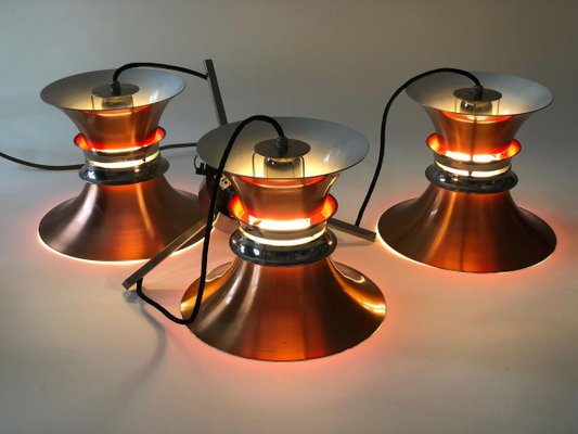 3 Element Pendant Light from Carl Thor for Granhaga, 1960s-BAF-763459