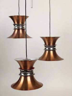 3 Element Pendant Light from Carl Thor for Granhaga, 1960s-BAF-763459