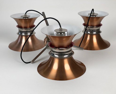 3 Element Pendant Light from Carl Thor for Granhaga, 1960s-BAF-763459