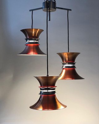 3 Element Pendant Light from Carl Thor for Granhaga, 1960s-BAF-763459