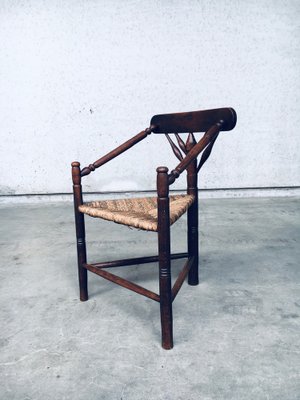 3-Legged Side Chair Model Monk, 1930s-RQV-1823433