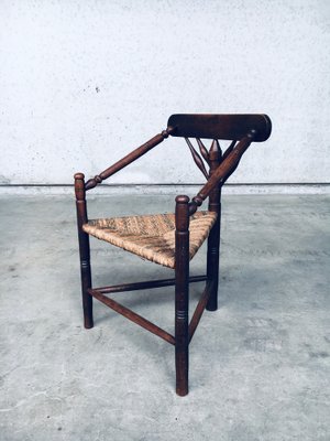 3-Legged Side Chair Model Monk, 1930s-RQV-1823433