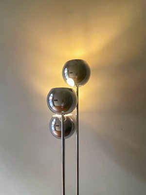 3-Light Floor Lamp attributed to Goffredo Reggiani, Italy, 1960s-TKR-1703226