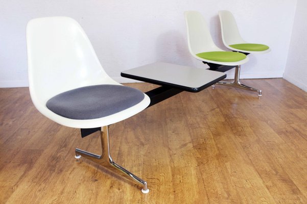 3-Seat Bench by Charles & Ray Eames for Vitra, 1970s-BQF-1279382