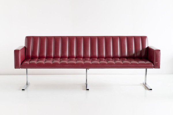 3-Seater Cantilevered Sofa by Esko Pajamies for Merva, 1960s-FMT-808993