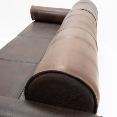 3-Seater Sofa in Brown Buffalo Leather by Marzio Cecchi, 1970s-TJQ-1742581