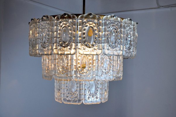 3-Tier Chandelier from Kinkeldey, Germany, 1970s-EJE-953918