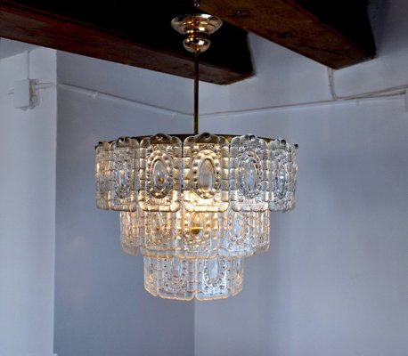 3-Tier Chandelier from Kinkeldey, Germany, 1970s-EJE-953918