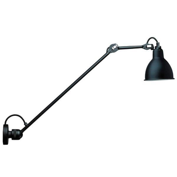 N304 L60 Wall Lamp by Lampe Gras #Mat Black Hardwired