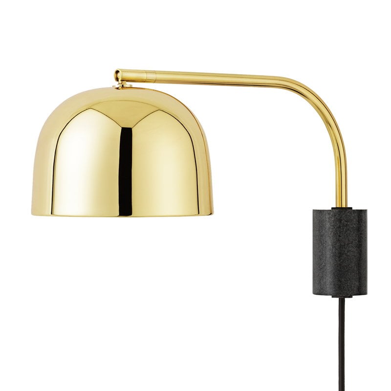 Grant wall lamp 43 cm by Normann Copenhagen #brass #