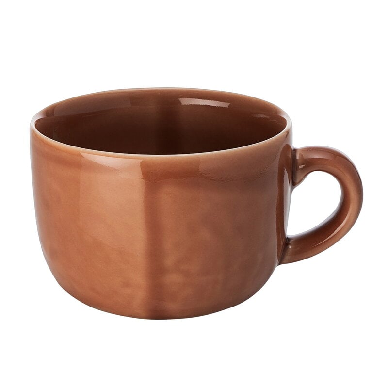 Svelte coffee/tea cup by Heirol #4 dl, terracotta #