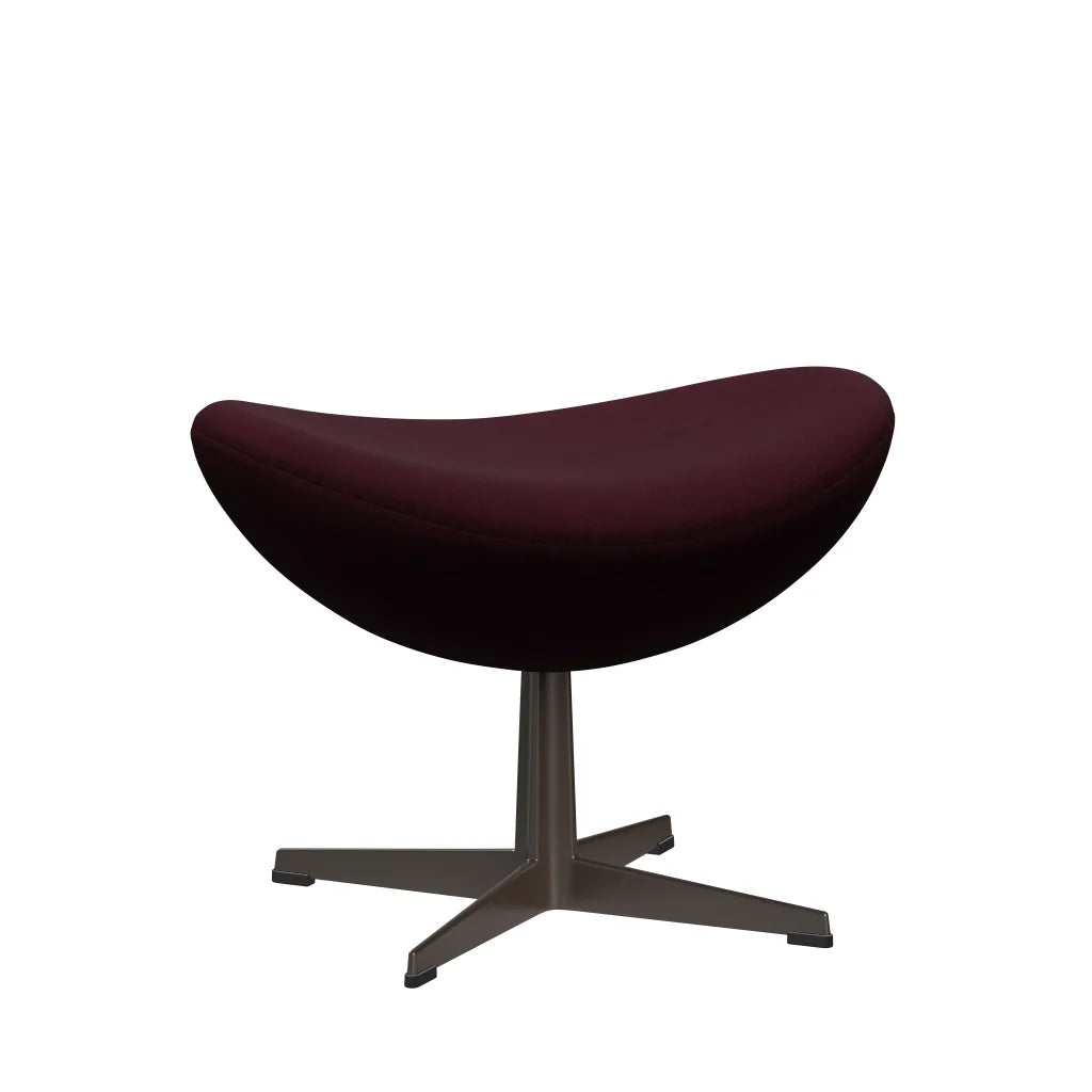 Egg™ - 3127, Foot Stool by Fritz Hansen #Comfort | Purple/Dark Red (01065)