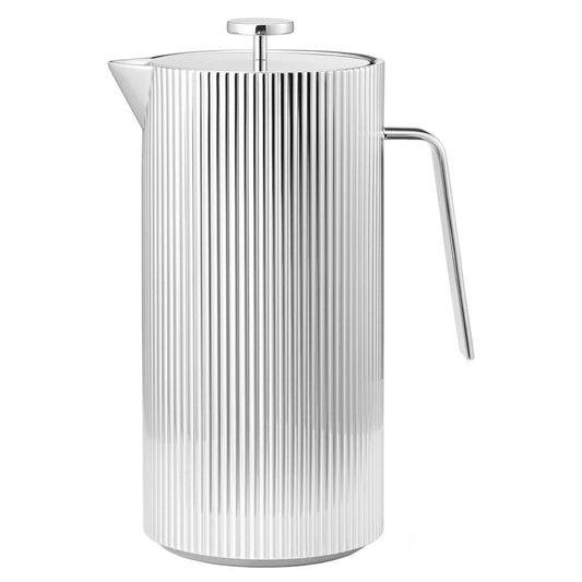 Bernadotte French coffee press by Georg Jensen #1 L, stainless steel #