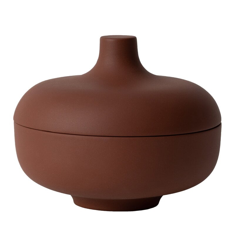 Sand Secrets bowl with lid by Design House Stockholm #medium, red #