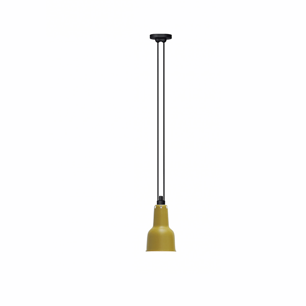 N322 OC Pendant Lamp by Lampe Gras #Mat Yellow