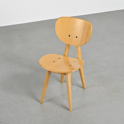 3221 Chairs by Jenzo Sakakura for Tendo Mokko, 1980s, Set of 4-GJR-1765365