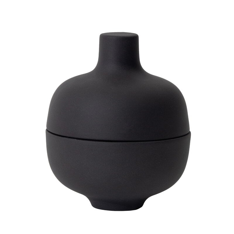 Sand Secrets bowl with lid by Design House Stockholm #small, black #