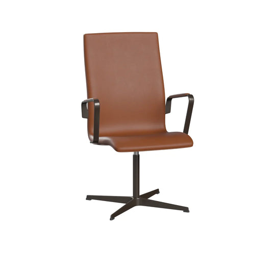 Oxford™ - 3243T, Medium back, fixed seat height, with arm padding by Fritz Hansen