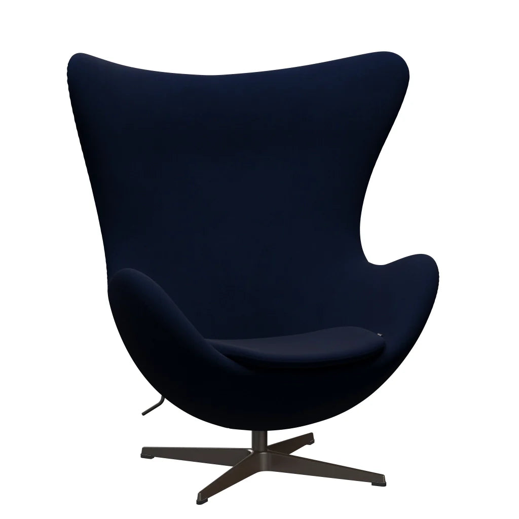 Egg™ - 3316 chair by Fritz Hansen #Comfort | Dark Grey|Blue (00040)