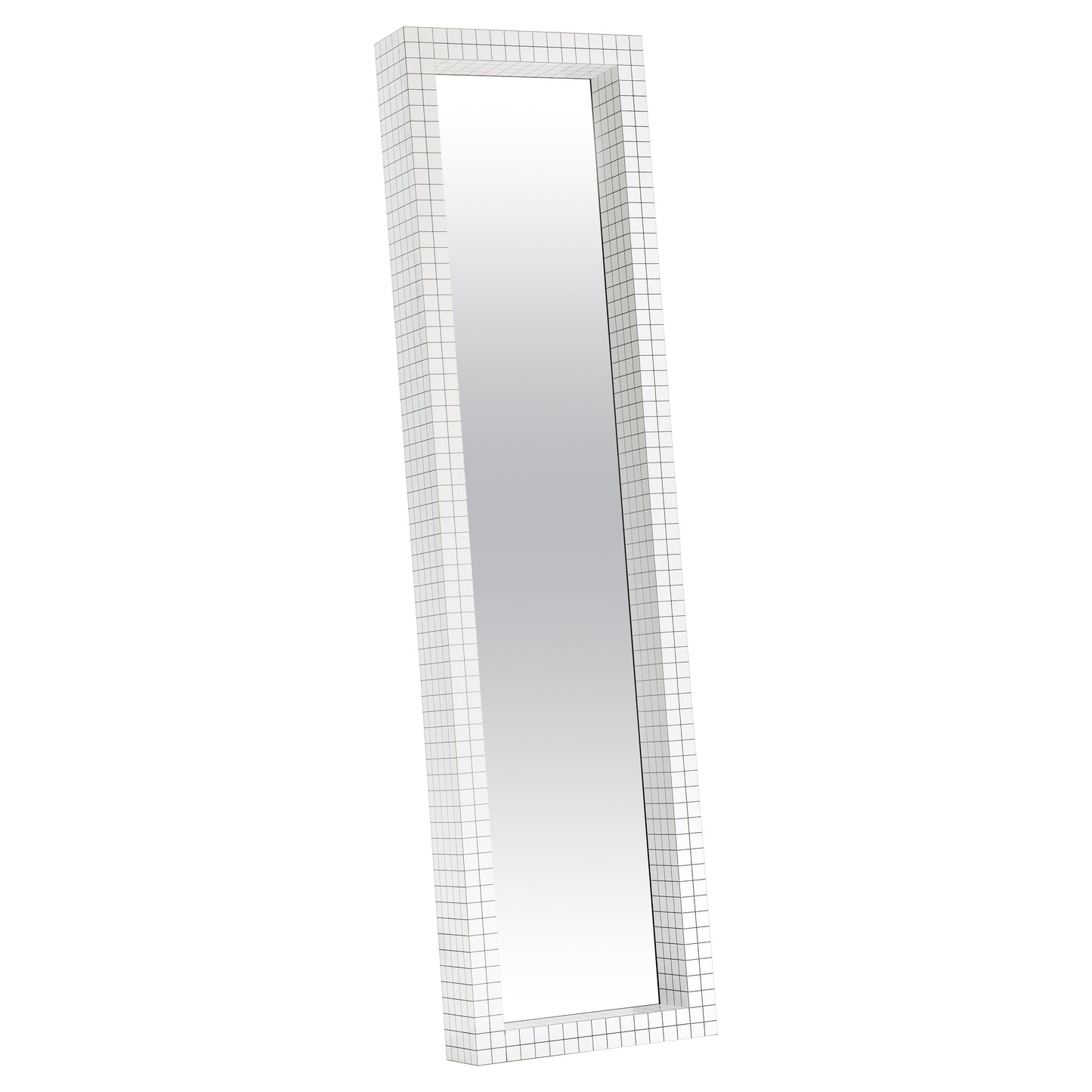 Quaderna Mirror 476 - Freestanding rectangular framed mirror