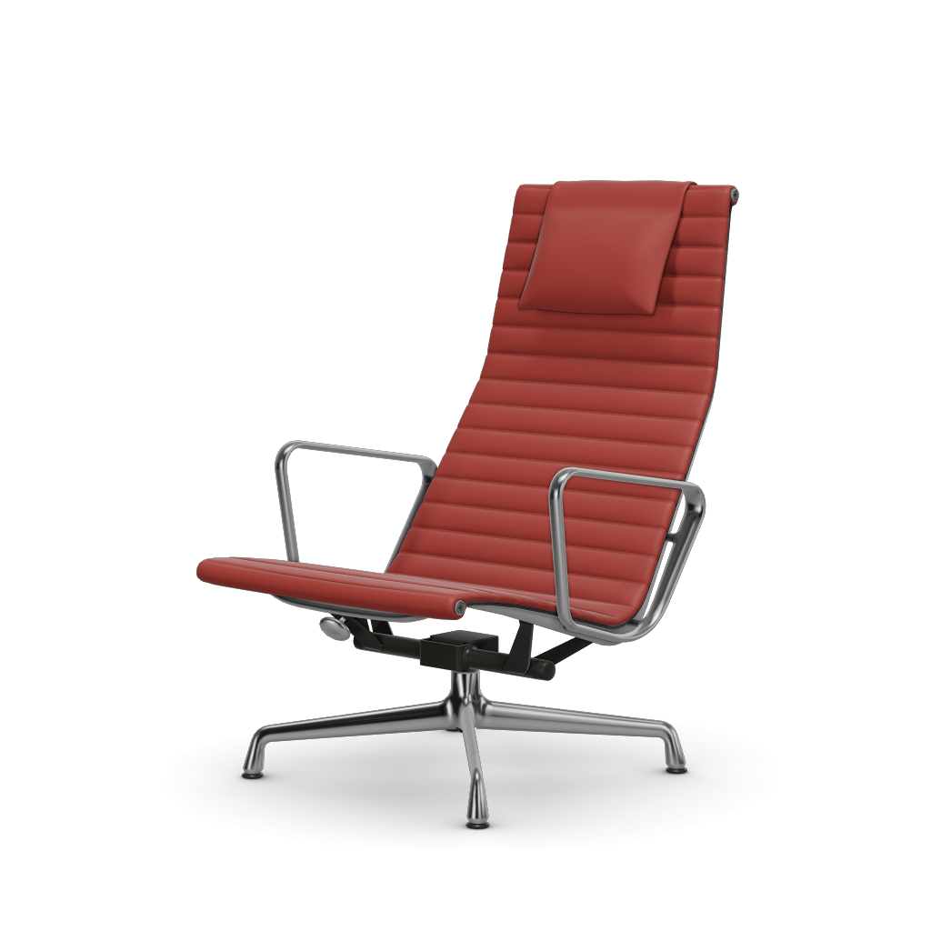 Aluminium Chair EA 124 – Lounge (Cover material - Fabric Leather Premium F)