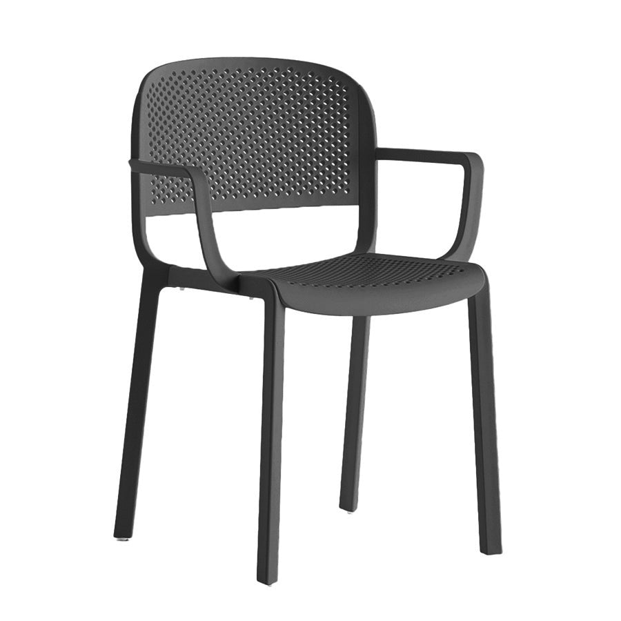 DOME 266 - Polypropylene chair with armrests