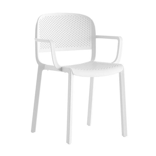 DOME 266 - Polypropylene chair with armrests