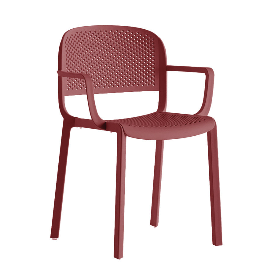 DOME 266 - Polypropylene chair with armrests