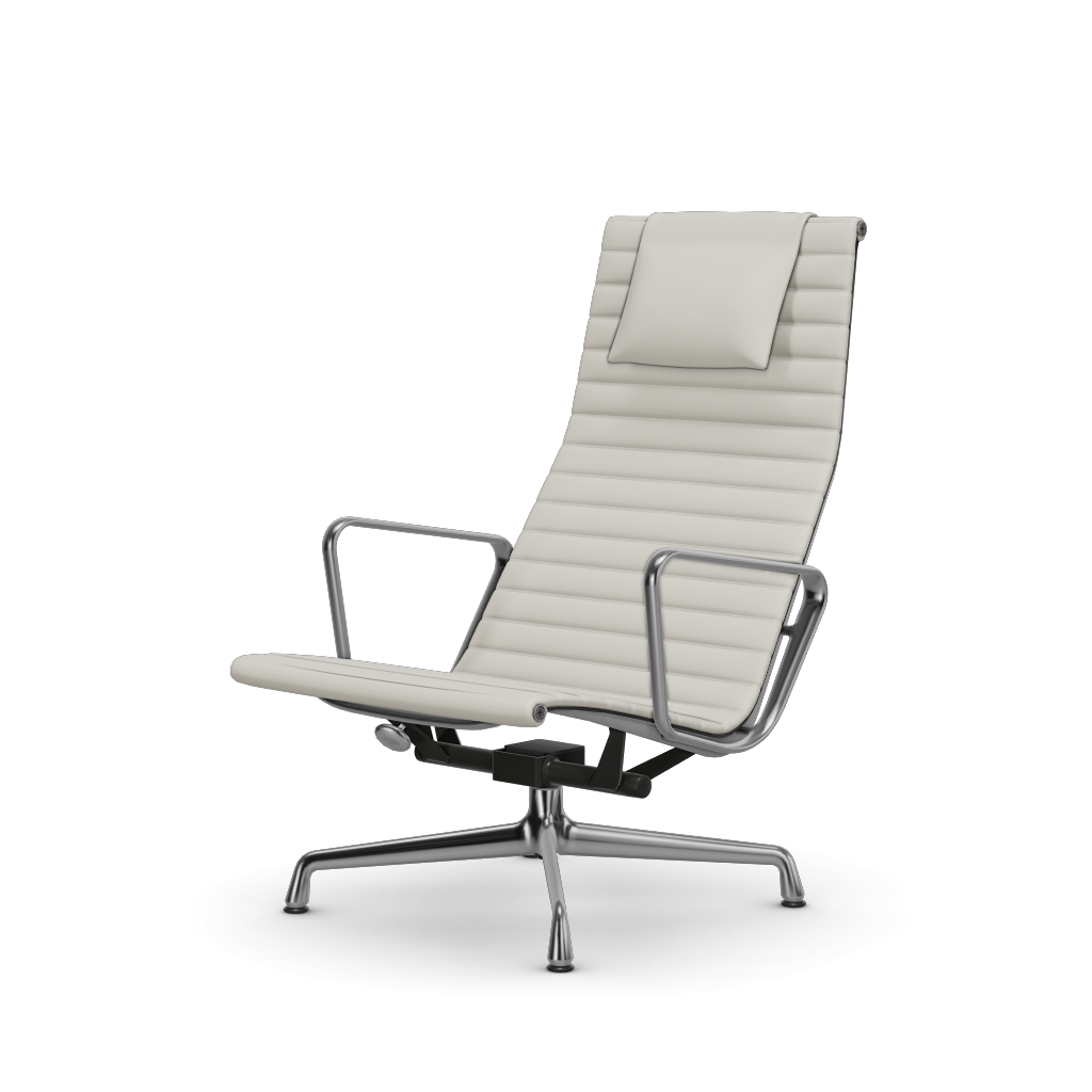 Aluminium Chair EA 124 – Lounge (Cover material - Fabric Leather Premium F)