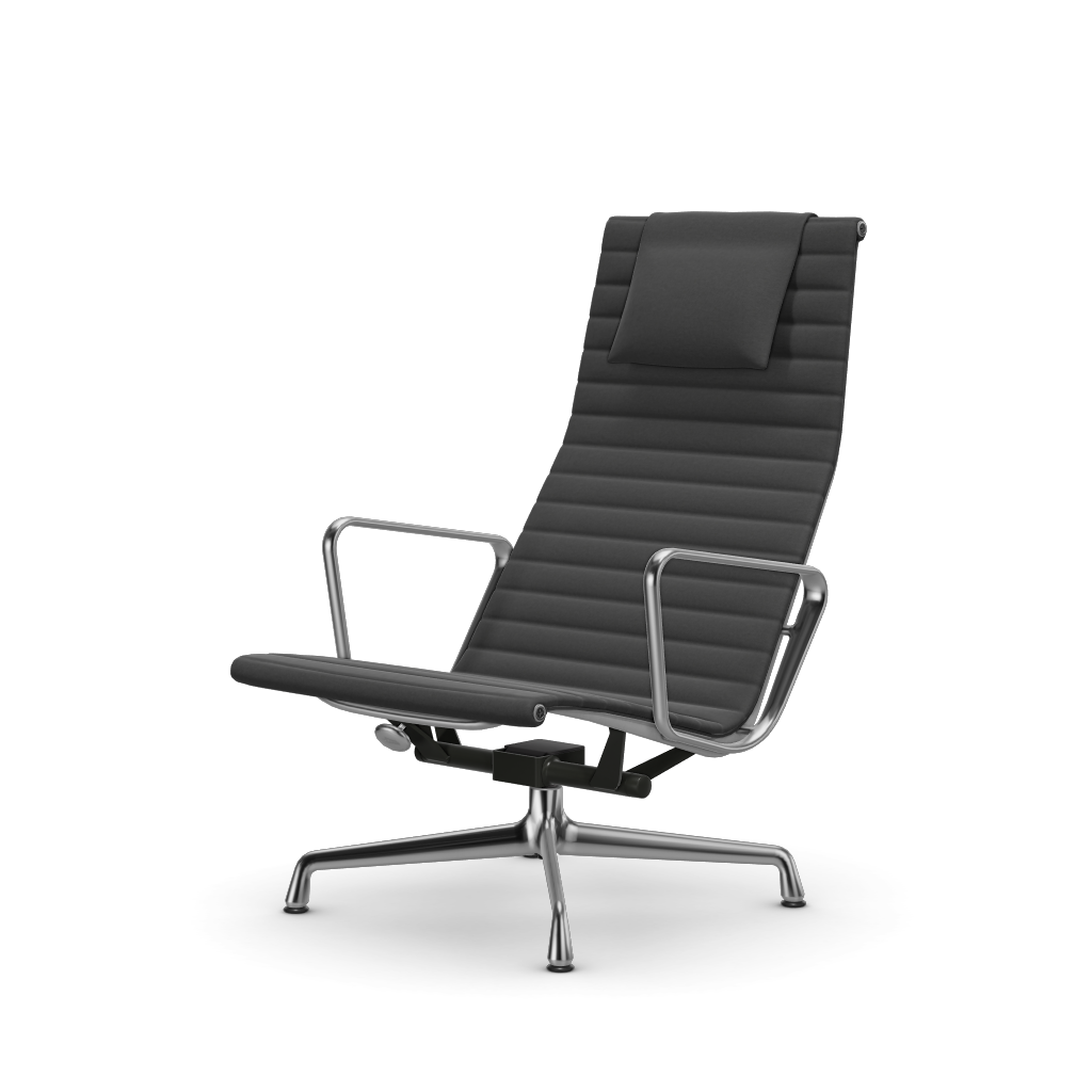 Aluminium Chair EA 124 – Lounge (Cover material - Fabric Hopsak)