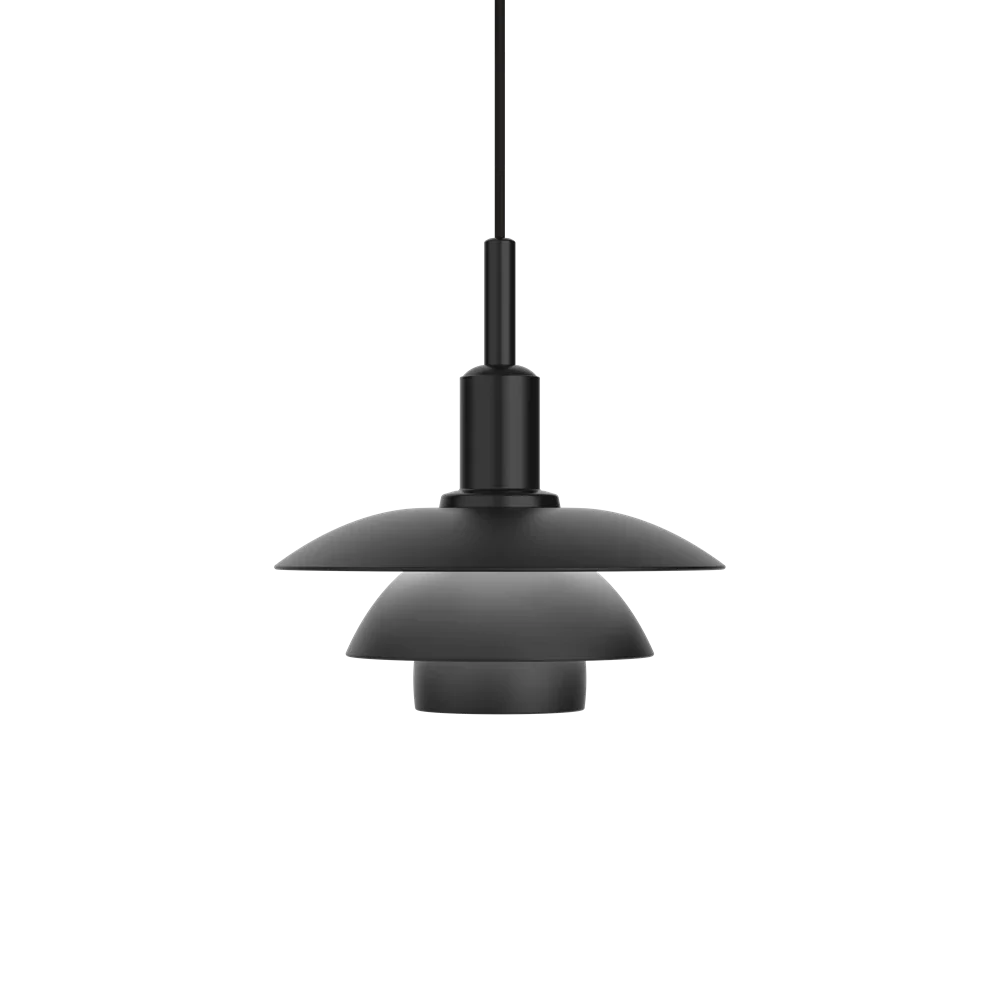 Ph 3/3 Pendant Lamp by Louis Poulsen #Metal black