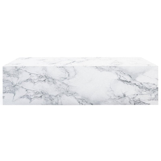 Module Marble countertop by Röshults #100 cm, white Carrara #