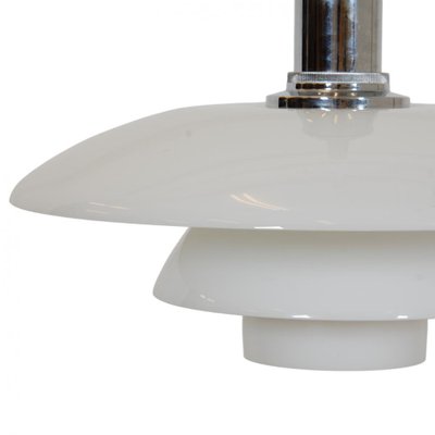 4½/4 Pendant in White Opal Glass by Poul Henningsen, 1990s-MTD-1731321