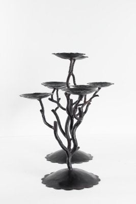 4-Branch Candelabras, 1980s, Set of 2-WFS-744827