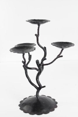 4-Branch Candelabras, 1980s, Set of 2-WFS-744827