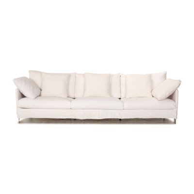 4-Seater Sofa in White Fabric from Living Divani-RQW-1748194