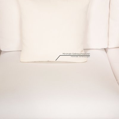 4-Seater Sofa in White Fabric from Living Divani-RQW-1748194